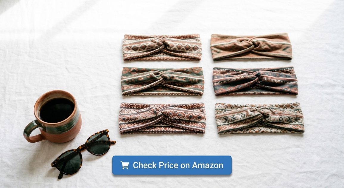  YONUF Boho Headwraps for Women on Amazon