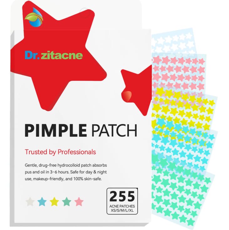 Pimples? More Like Cute Little Stars. 255 Patches, 5 Colors, Just $5.