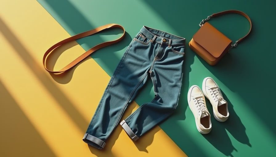 Visual context for how to style baggy jeans women